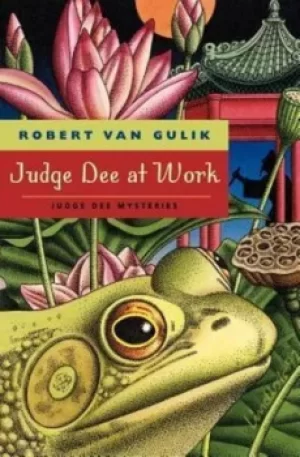 Image of Judge Dee at work by Robert Hans van Gulik