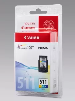 Image of Canon CL511 Ink Cartridge - Colour