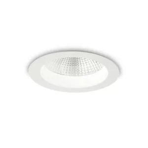 image of Basic LED 1 Light Recessed Spotlight White IP44