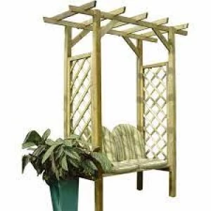 Image of Mercia Pergola Seated Arbour