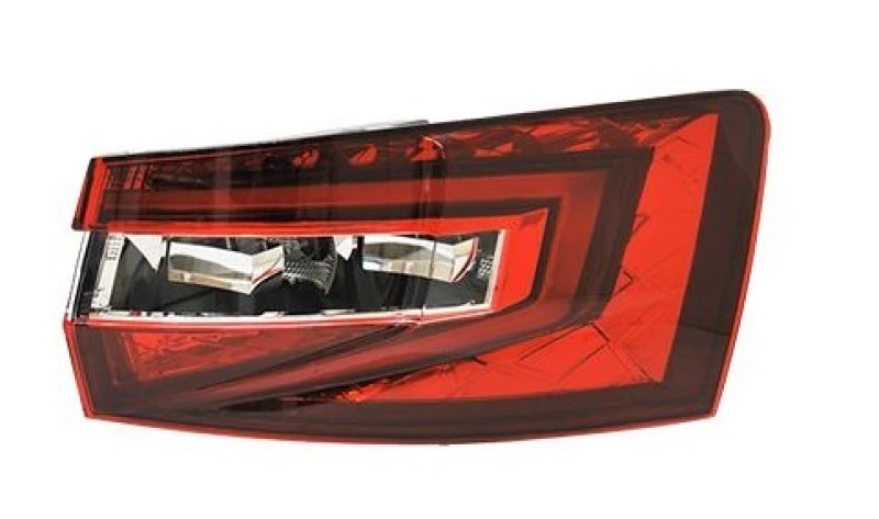 Image of VAN WEZEL 7639926 Rear light Outer section, with bulb holder, Right Combination Rearlight (391)