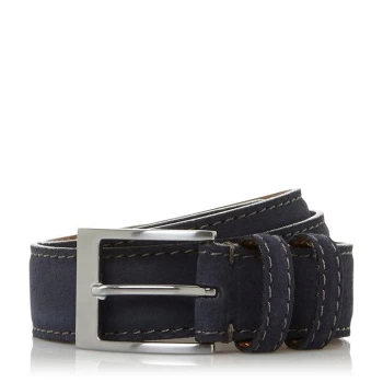 Dune Oakmoss' Burnished Belt - S (28-31 inch waist) - navy - S (28-31 inch waist)