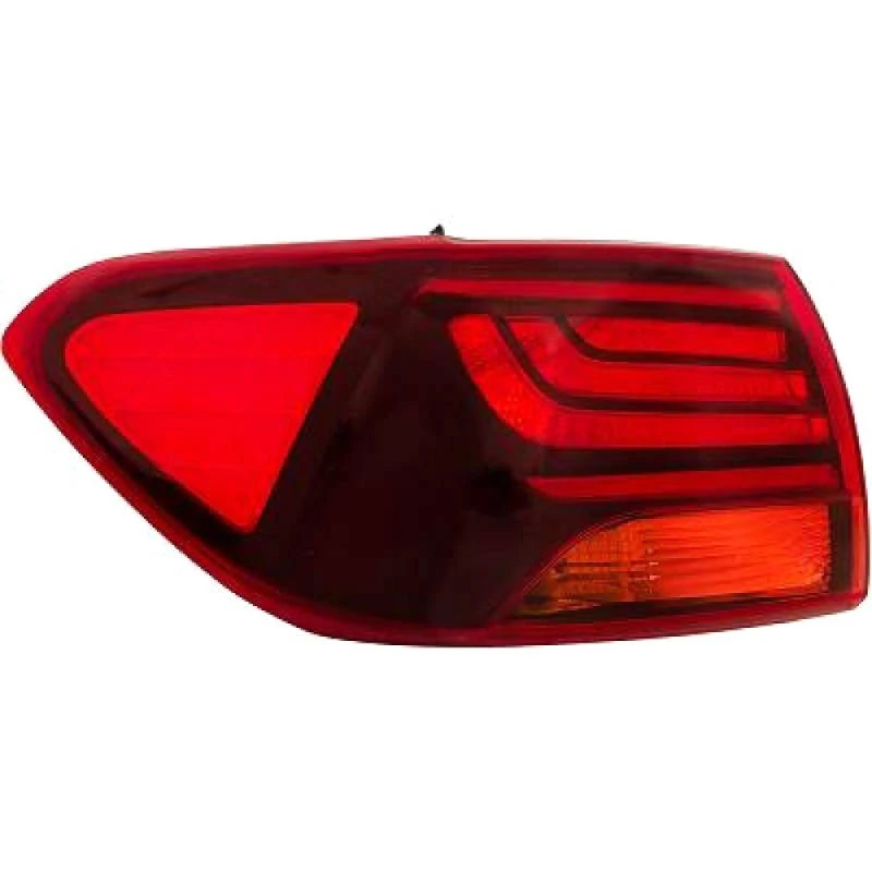 Image of DIEDERICHS 6587191 Rear light Outer section, without bulb holder, Left, P21/5W Combination Rearlight (391)