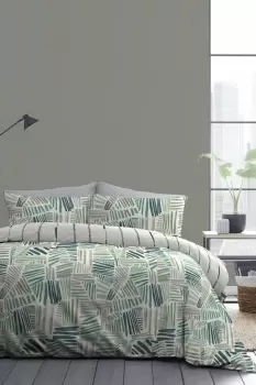 'Mona' Modern Print Easy Care Duvet Cover Set