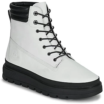 image of Timberland RAY CITY 6 IN BOOT WP womens Mid Boots in White,4,5,6,7,7.5