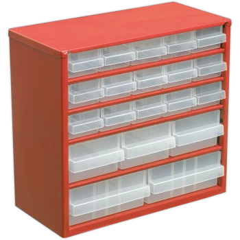 Image of Sealey 20 Drawer Cabinet Storage Box