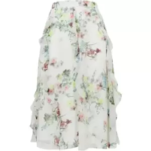 Image of Ted Baker Lrissa Midi Skirt - Cream