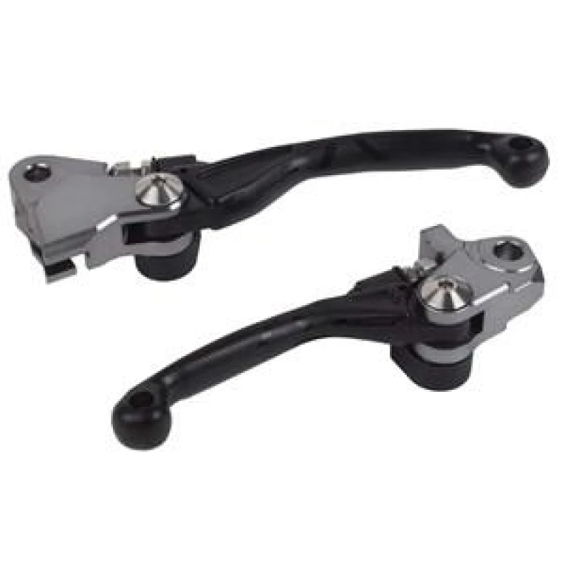 Image of Polisport Pivot Lever Set - Honda CRF450R & CRF450RX 2021-23 - Black