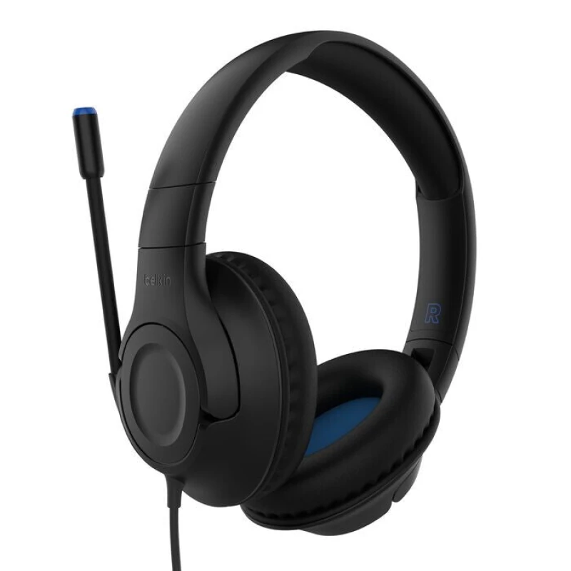 Image of Belkin ENA011HQBK headphones/headset Wired Head-band Gaming Black ENA011HQBK