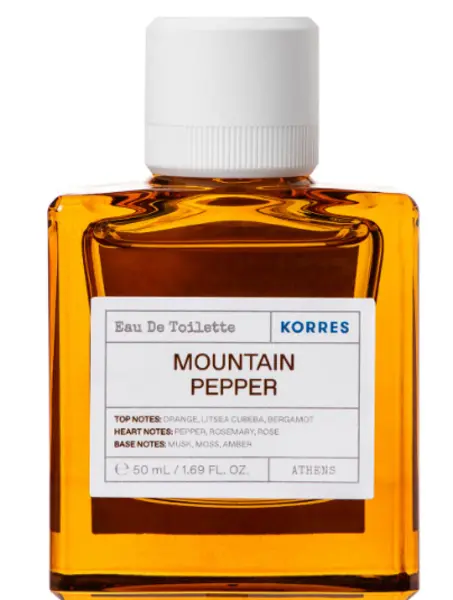 image of Korres Mountain Pepper Eau de Toilette Unisex 50ml