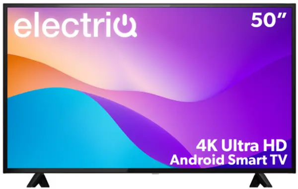 Image of electriQ 50" 50UHDT2SMH Smart 4K Ultra HD LED TV
