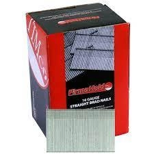 Image of Firmahold Straight 16 Gauge Finishing Brad Nails 50mm Pack of 2000
