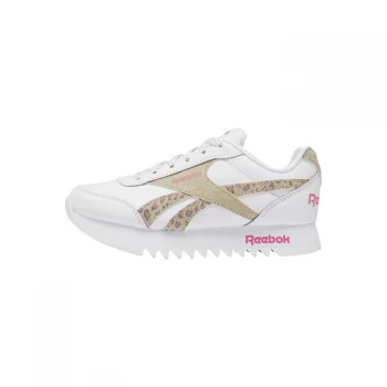 Image of Reebok Royal Classic Jogger 2 Platform Shoes - Cloud White / Cloud White / Go