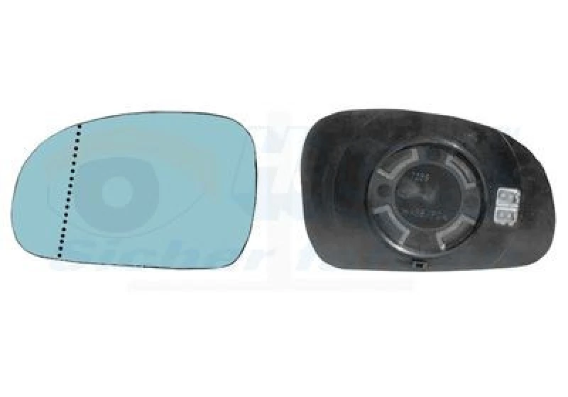 Image of VAN WEZEL Wing mirror glass VAN WEZEL 4049837