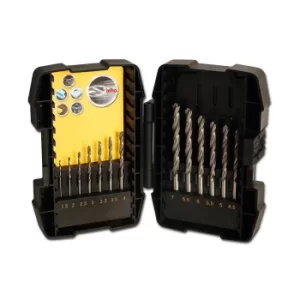 image of STANLEY FATMAX 13 Piece Metal Drill Bit Set (STA88100-QZ)