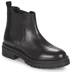 Image of Geox IRIDEA womens Mid Boots in Black