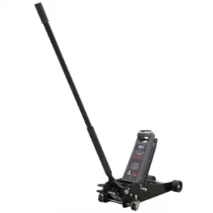 Image of Viking Tyre Bay Trolley Jack 4 Tonne Low Entry with Rocket Lift