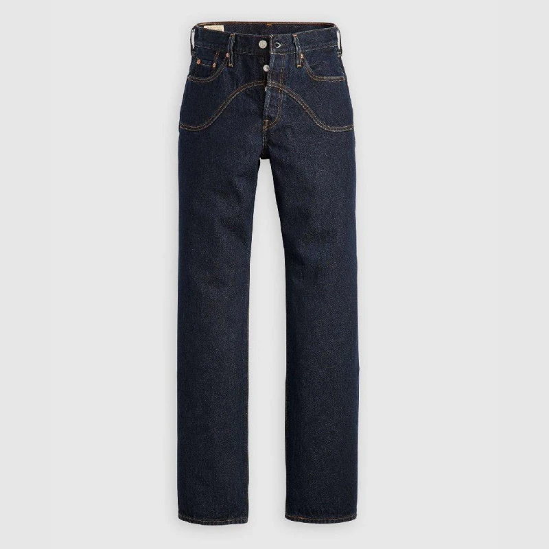 Image of Levis Womens Western Deep Breath Straight Leg Jeans Deep Breath female 25 L30