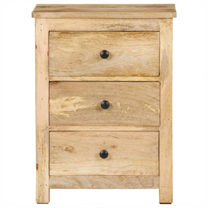 Image of VIDAXL Bedside Cabinet 45x35x60cm Solid Mango Wood Vidaxl 8720286070673