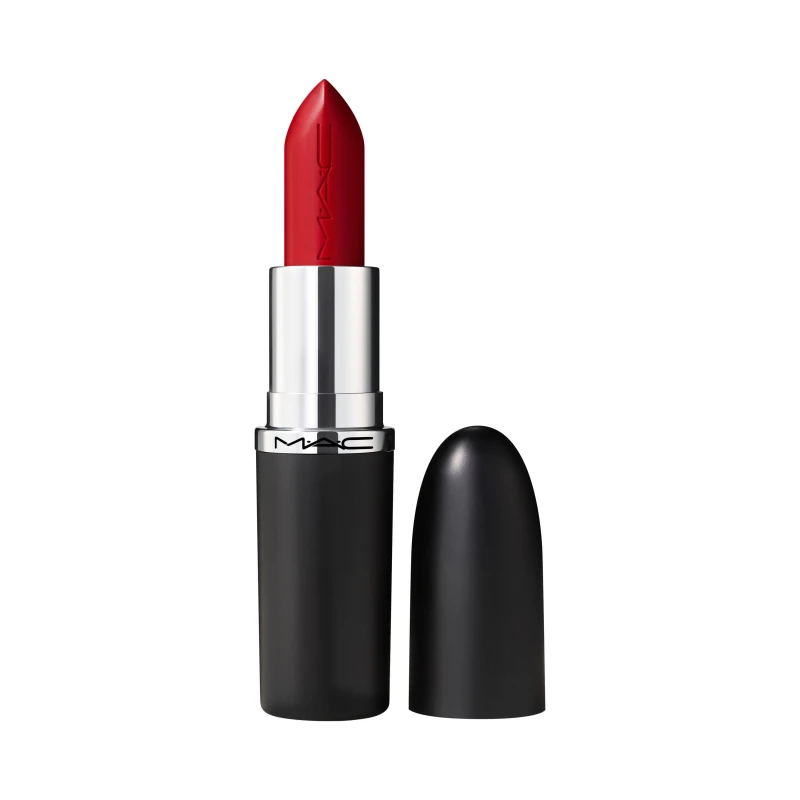 Image of MACximal Sleek Satin Lipstick - Brave Red - 3.5g - MAC Cosmetics - Red Lipstick