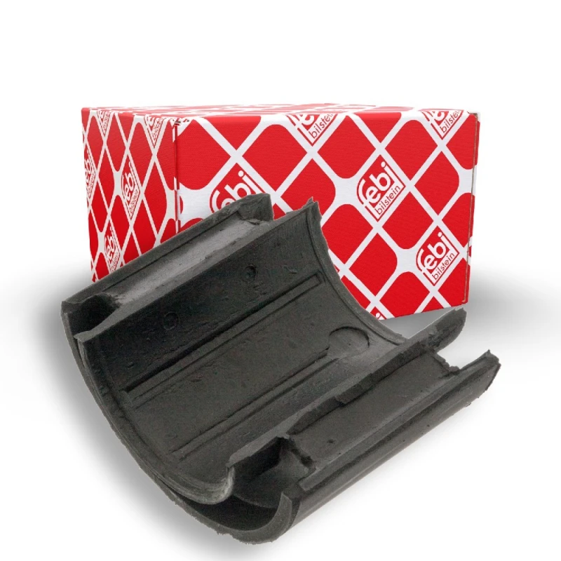 Image of FEBI BILSTEIN 05034 Stabilizer Bushes Rear Axle, Elastomer Elastomer Anti-roll Bar Bush Kit (1334)