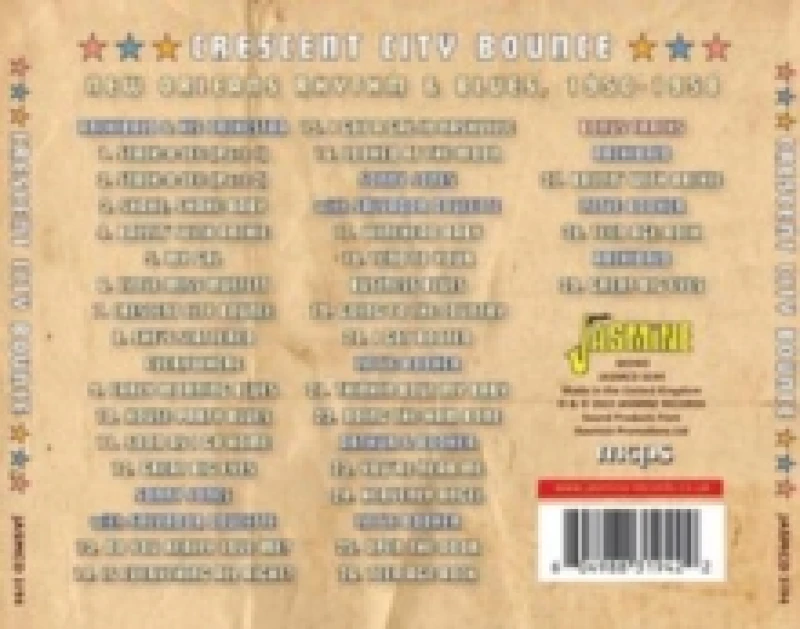 Image of Crescent city bounce: New Orleans R&B 1950-1958 CD / Album