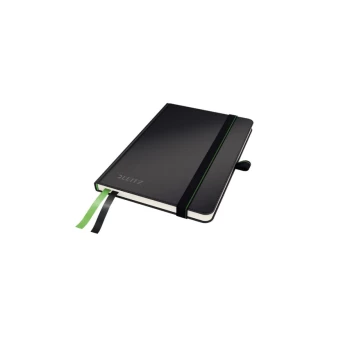 image of Complete Hard Cover Notebook A6 Ruled Black - Outer Carton of 6