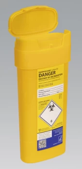 image of Sealey SSP006 Sharps Bin 0.6ltr