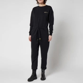 Image of Barbour International Womens Silverstone Jumpsuit - Black - UK 12