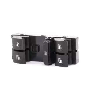 Image of RIDEX Switch, window winder 1761S0011 VW,SEAT,Golf V Schragheck (1K1),TOURAN (1T1, 1T2),Passat Variant (3C5),GOLF VI (5K1),Polo Schragheck (6R1, 6C1)