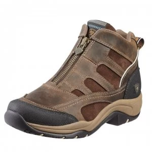 image of Ariat Terrain H20 Zip Boots - Distress Brown