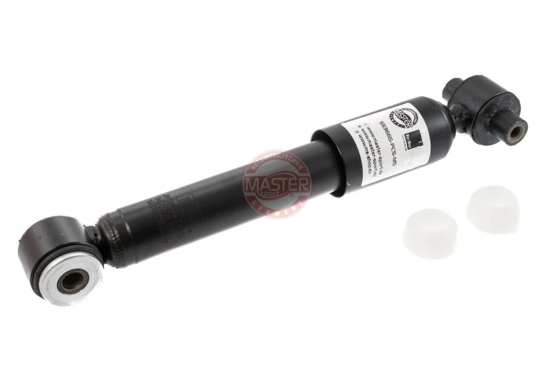 Image of MASTER-SPORT 553665-PCS-MS Shock absorber Rear Axle, Gas Pressure, Monotube, Suspension Strut, Bottom eye Shock Absorber (854)