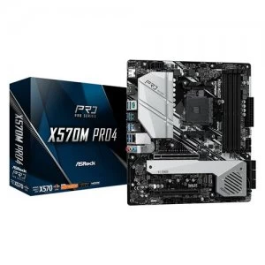 Image of Asrock X570M Pro4 Socket AM4 Micro ATX AMD X570