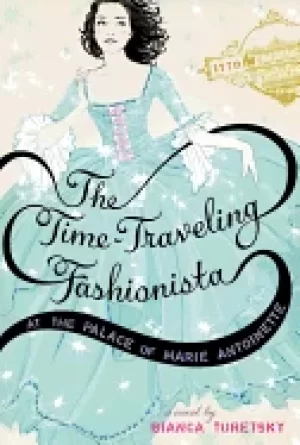 Image of time traveling fashionista at the palace of marie antoinette
