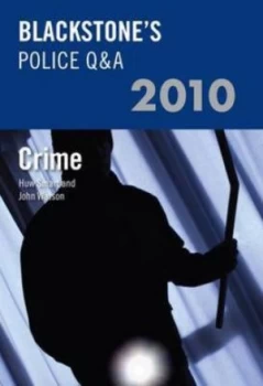 Image of Blackstones Police Q and A. Crime 2010 by Huw Smart Paperback