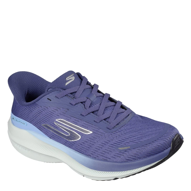 Image of Skechers AERO Pulse Running Trainers Ladies Purple female 4 (37)