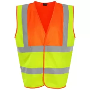 Image of PRO RTX High Visibility Unisex Waistcoat (XL) (Yellow/Orange) - Yellow/Orange