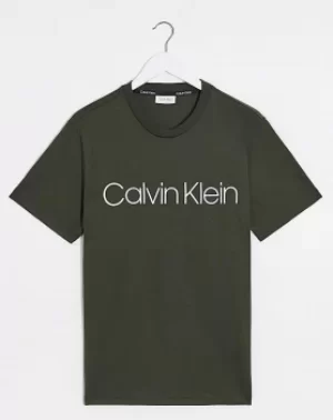Image of Calvin Klein Cotton Front Logo T-Shirt