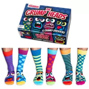 image of Odd socks Mens Gift Box The Grump Heads