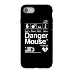 Image of Danger Mouse 100% Secret Phone Case for iPhone and Android - iPhone 7 - Tough Case - Gloss