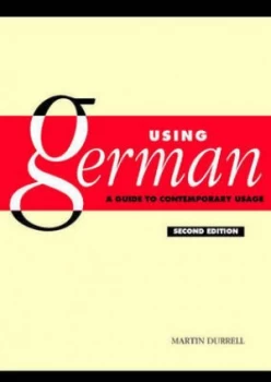 Image of Using German by Martin Durrell
