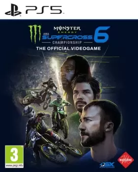 Image of Monster Energy Supercross 6 The Official Videogame PS5 Game