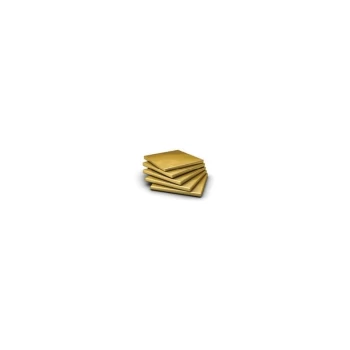 Image of 600MM X 300MM X 1.6MM Brass Sheet CW508L/CZ108HH - 1PC - Indexa
