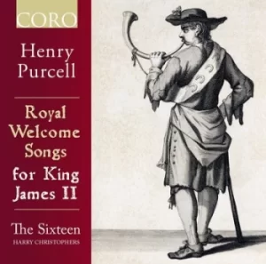 image of Henry Purcell Royal Welcome Songs for King James II by Henry Purcell CD Album