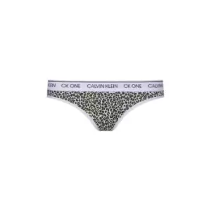 Image of Calvin Klein ONE Cotton Bikini Briefs - Blue