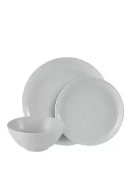 image of Mason Cash 12 Piece White Dinner Set