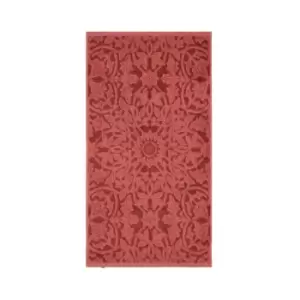 image of William Morris St James Bath Towel, Red