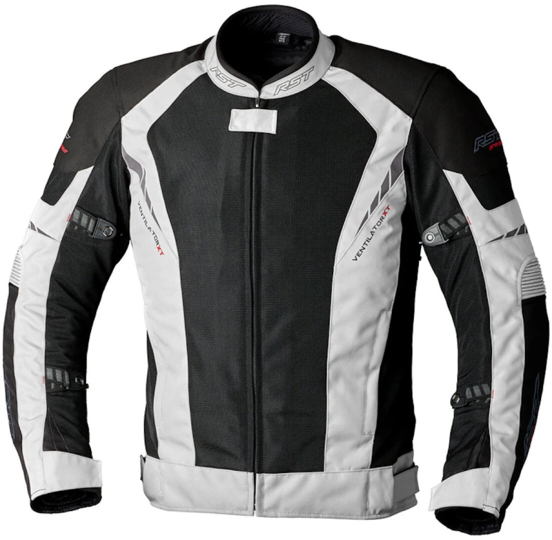 Image of RST Ventilator XT Textile Jacket Silver Black Size 44