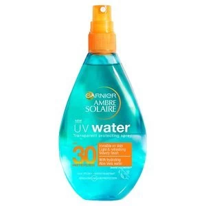 Image of Ambre Solaire UV Water Clear Sun Cream Spray SPF30 150ml