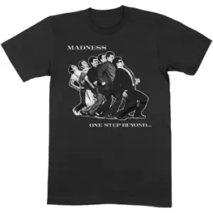 Image of Madness - One Step Beyond Unisex X-Large T-Shirt - Black